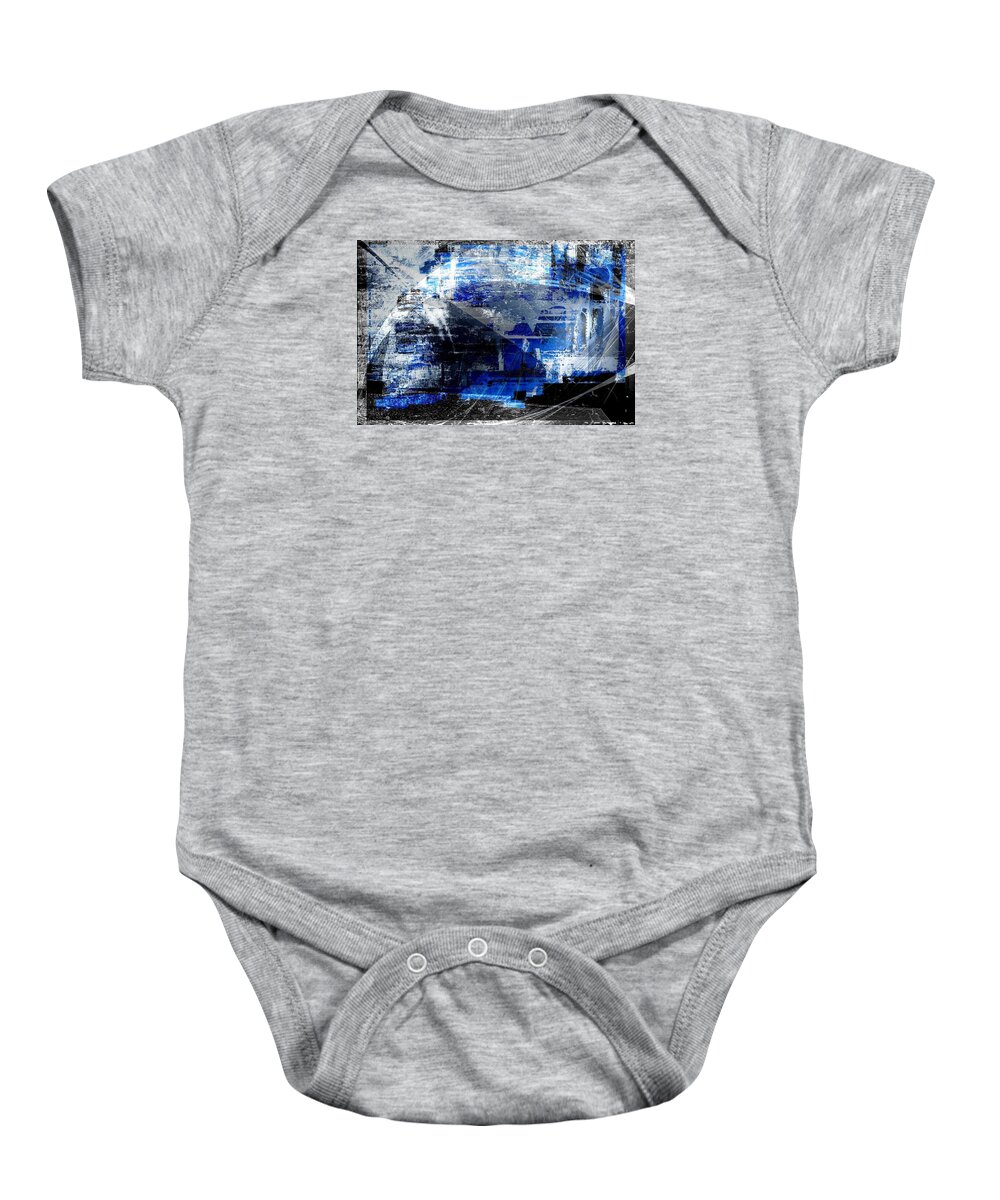 Abstract Baby Onesie featuring the digital art Bolero.. by Art Di
