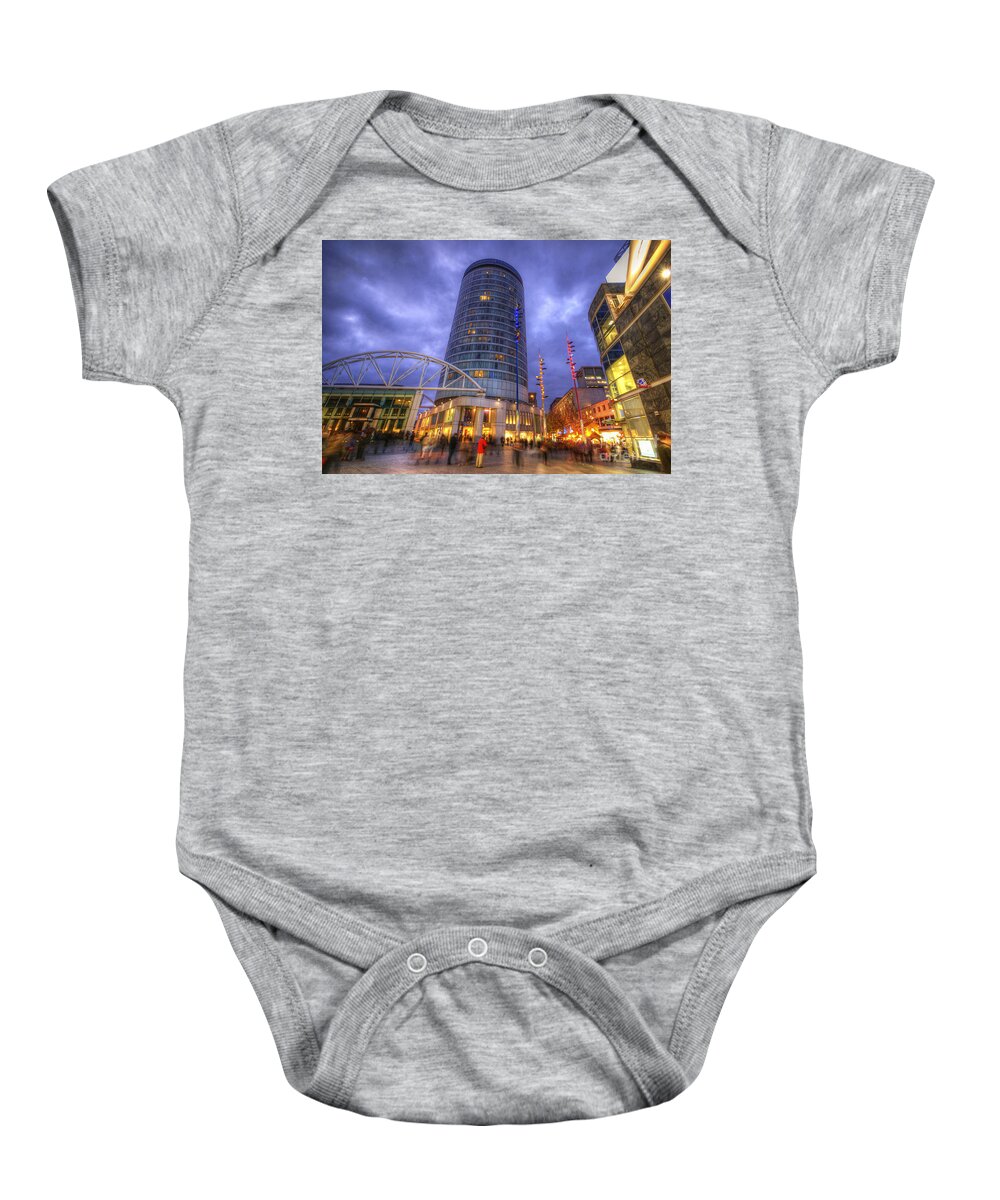 Art Baby Onesie featuring the photograph BullRing Centre by Yhun Suarez