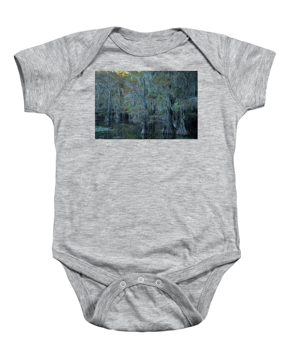 Trees Baby Onesie featuring the photograph Caddo Lake #3 by David Chasey