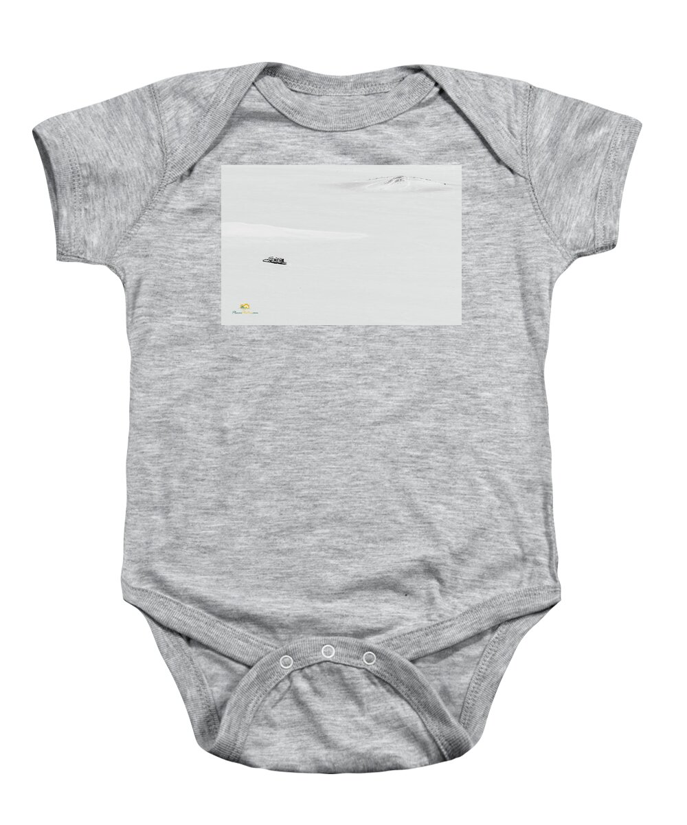 Aerial Shots Baby Onesie featuring the photograph Camping by Jim Thompson