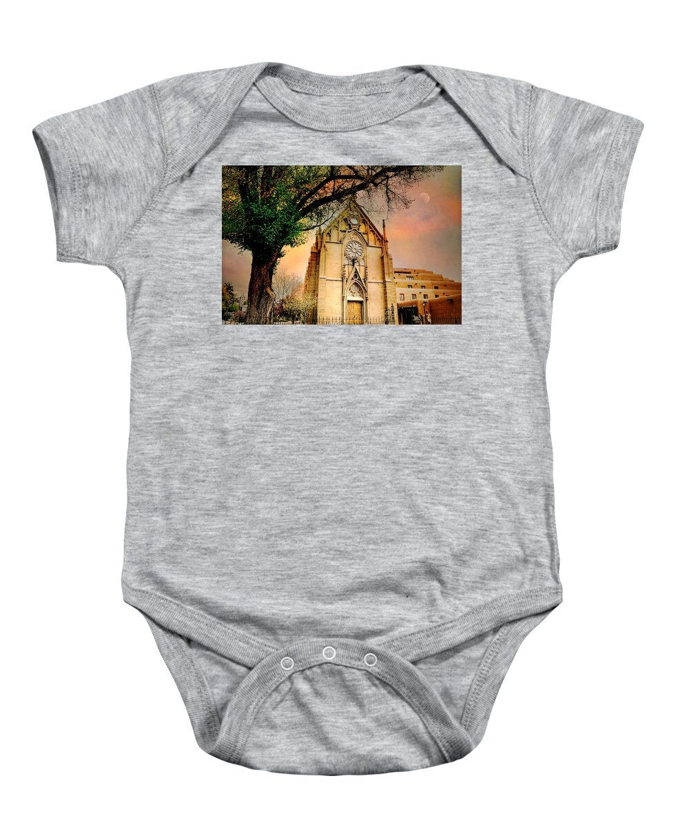 Church Baby Onesie featuring the photograph Catholic Apostolic Church of Antioch by Diana Angstadt