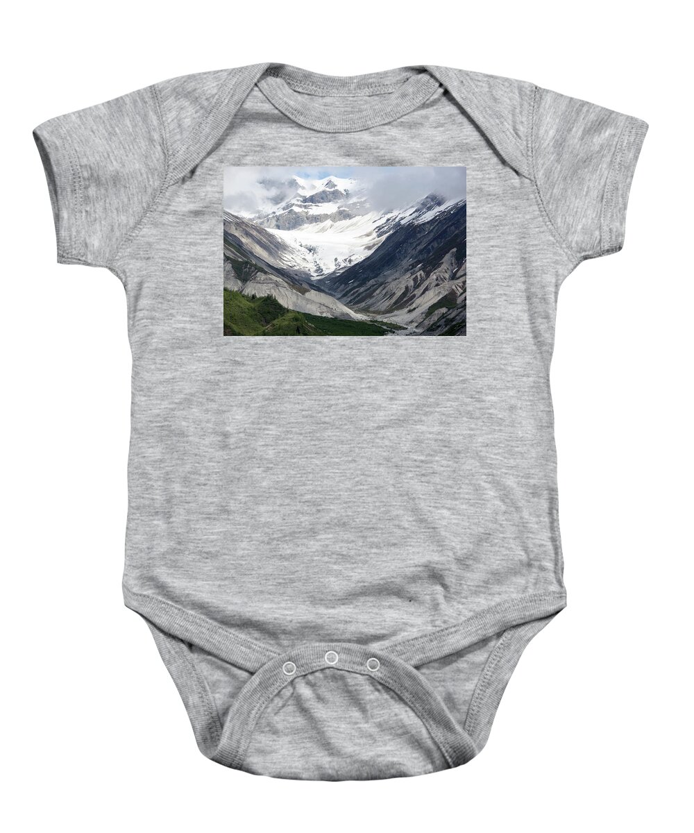 Landscape Baby Onesie featuring the photograph Closer To The Sky by Ramunas Bruzas