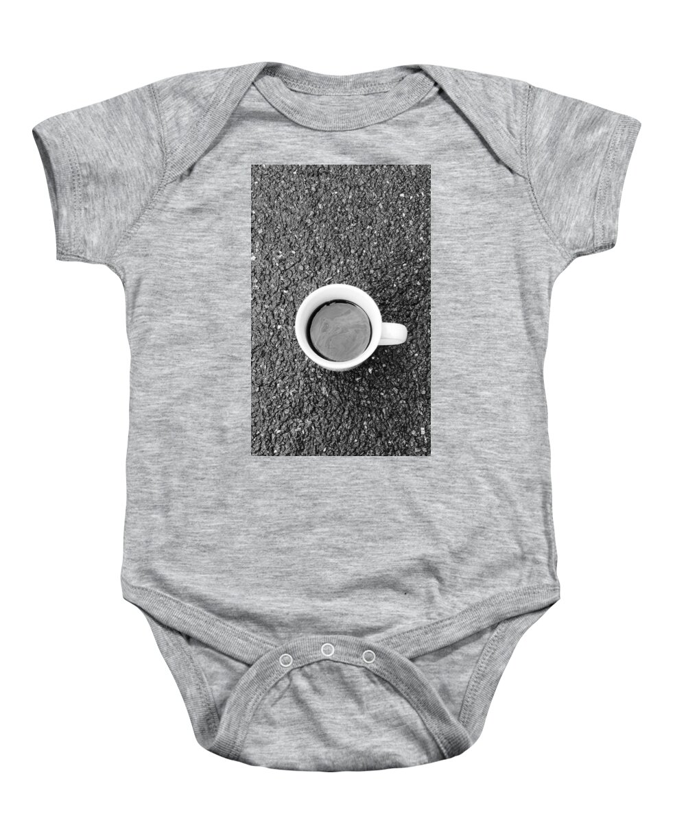 Coffee Baby Onesie featuring the photograph Coffe On The Go Part 2 by Andre Brands