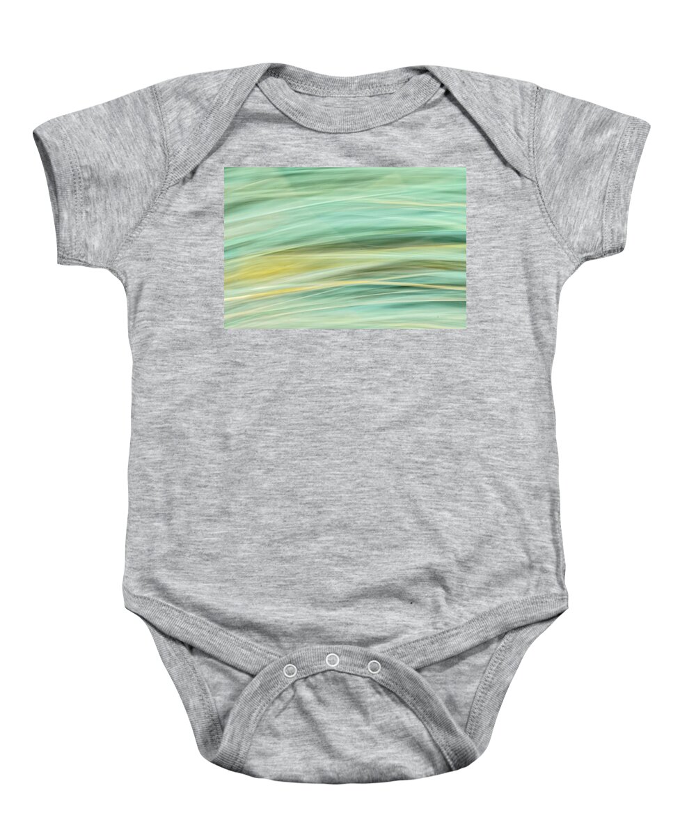 Clematis Vine Baby Onesie featuring the photograph Color Swipe by Tom Singleton