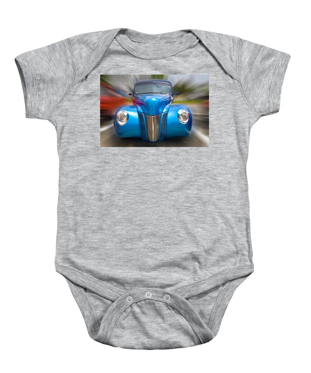 Photography Baby Onesie featuring the photograph Coming Through by Frederic A Reinecke