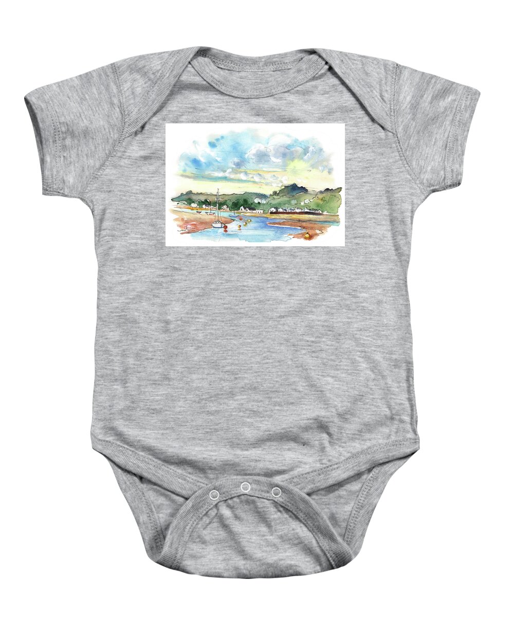 Travel Baby Onesie featuring the painting Conway 12 by Miki De Goodaboom