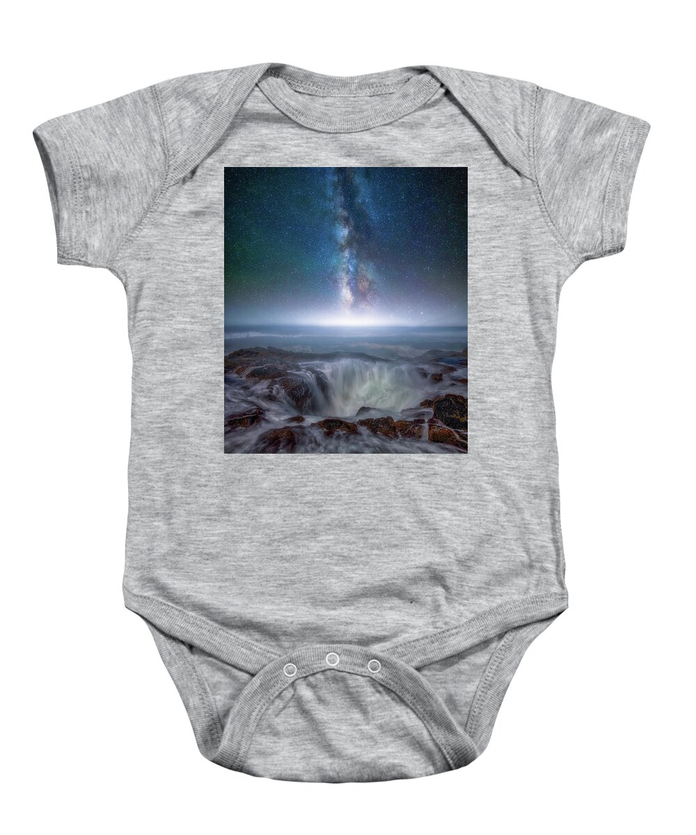 Oregon Baby Onesie featuring the photograph Creation by Darren White