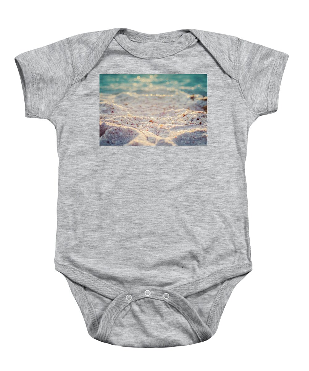 Beach Baby Onesie featuring the photograph Dancing Light by Margaret Pitcher