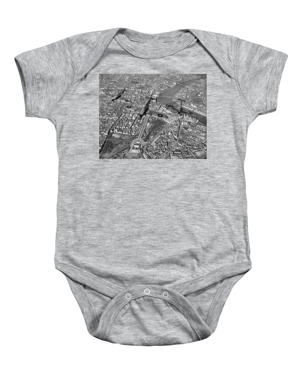 Hawker Hurricanes Baby Onesie featuring the photograph Defence of the Realm by Gary Eason