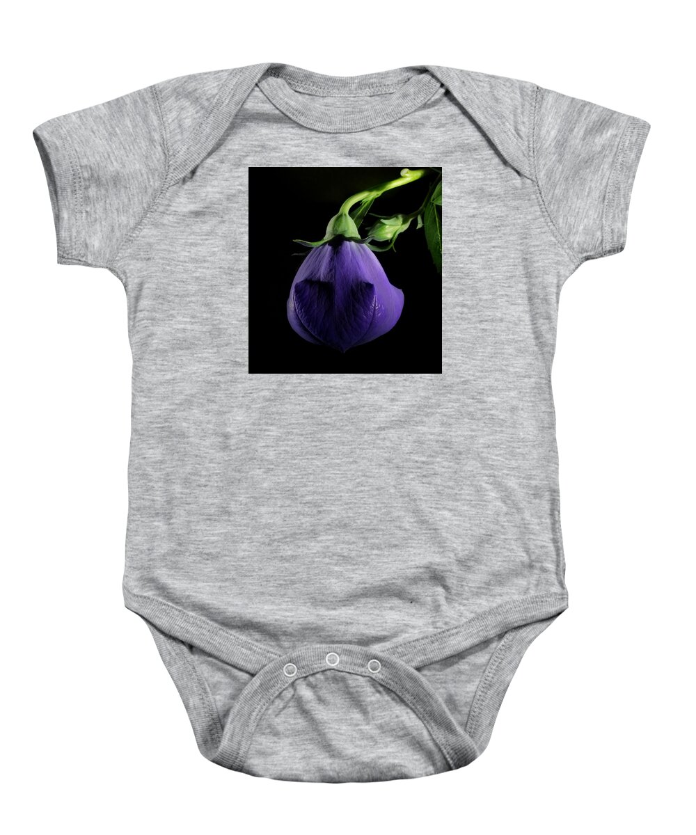 Purple Baby Onesie featuring the photograph Delight by Robert Och