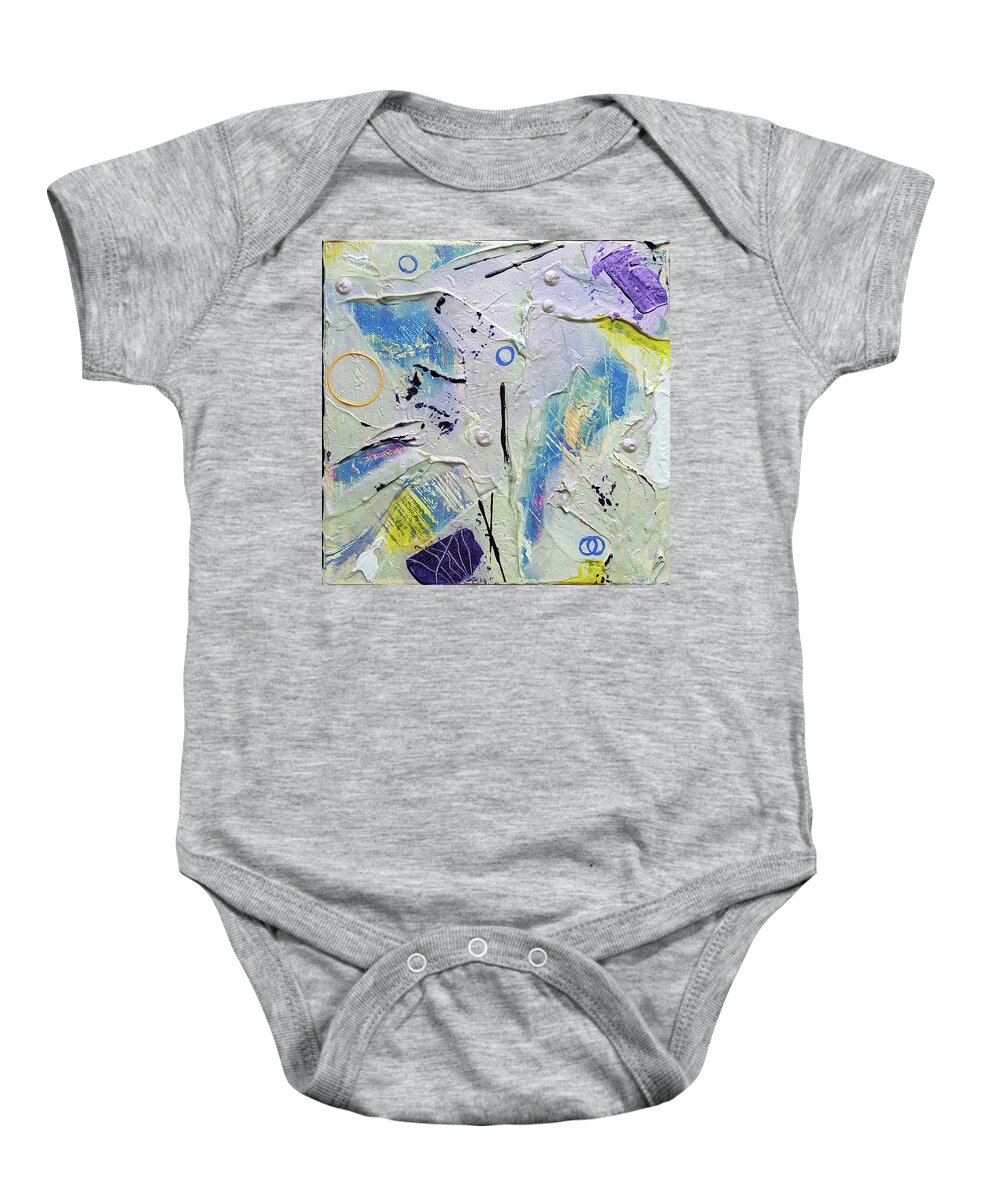 Acrylic Baby Onesie featuring the painting Different Viewpoints Three by Diana Hrabosky