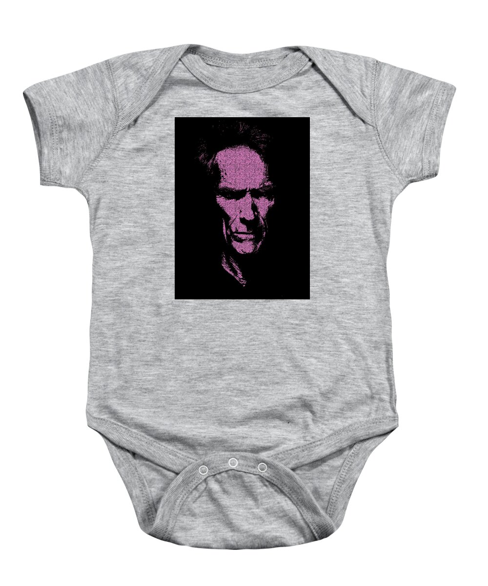Clint Eastwood Baby Onesie featuring the photograph Eastwood 2 by Emme Pons