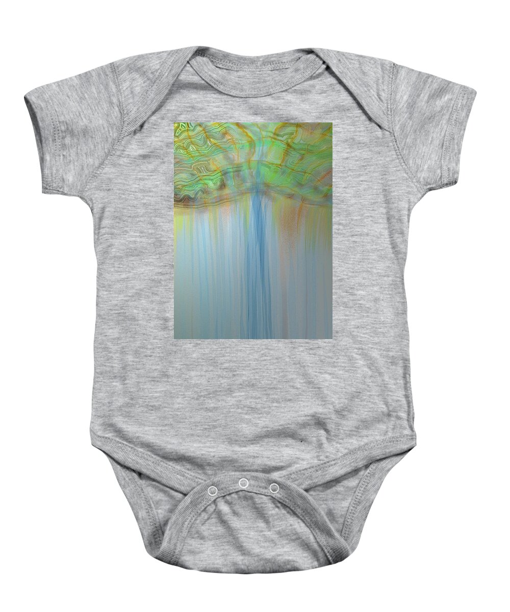 Victor Shelley Baby Onesie featuring the digital art Edge by Victor Shelley