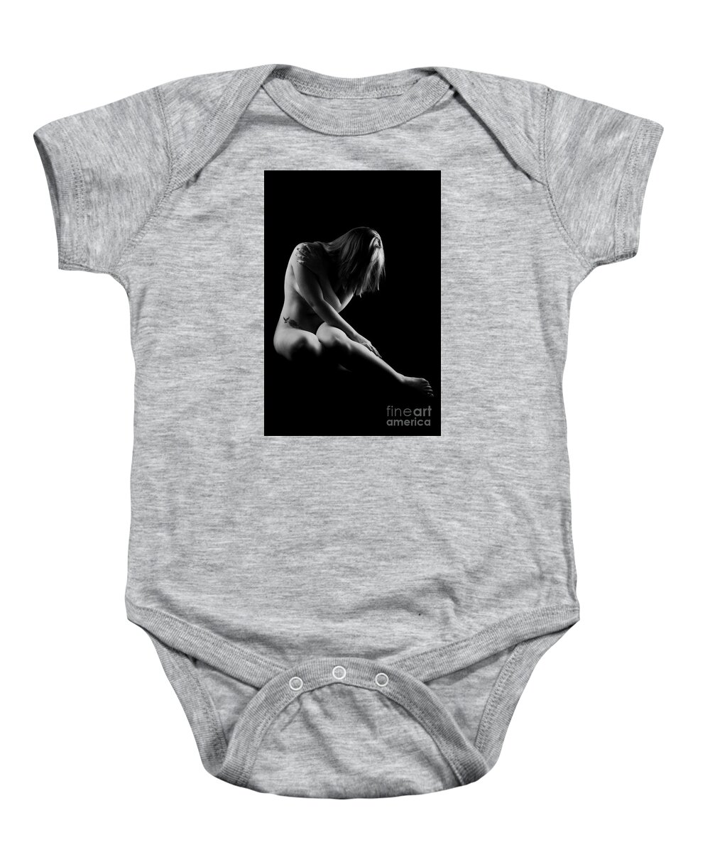 Artistic Baby Onesie featuring the photograph Enjoy The Silence by Robert WK Clark