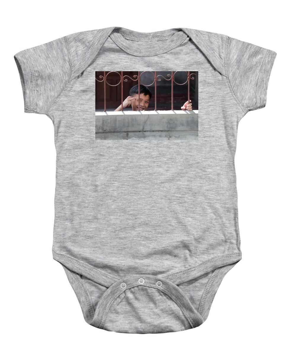 Mati Baby Onesie featuring the photograph Escape Is Impossible by Jez C Self