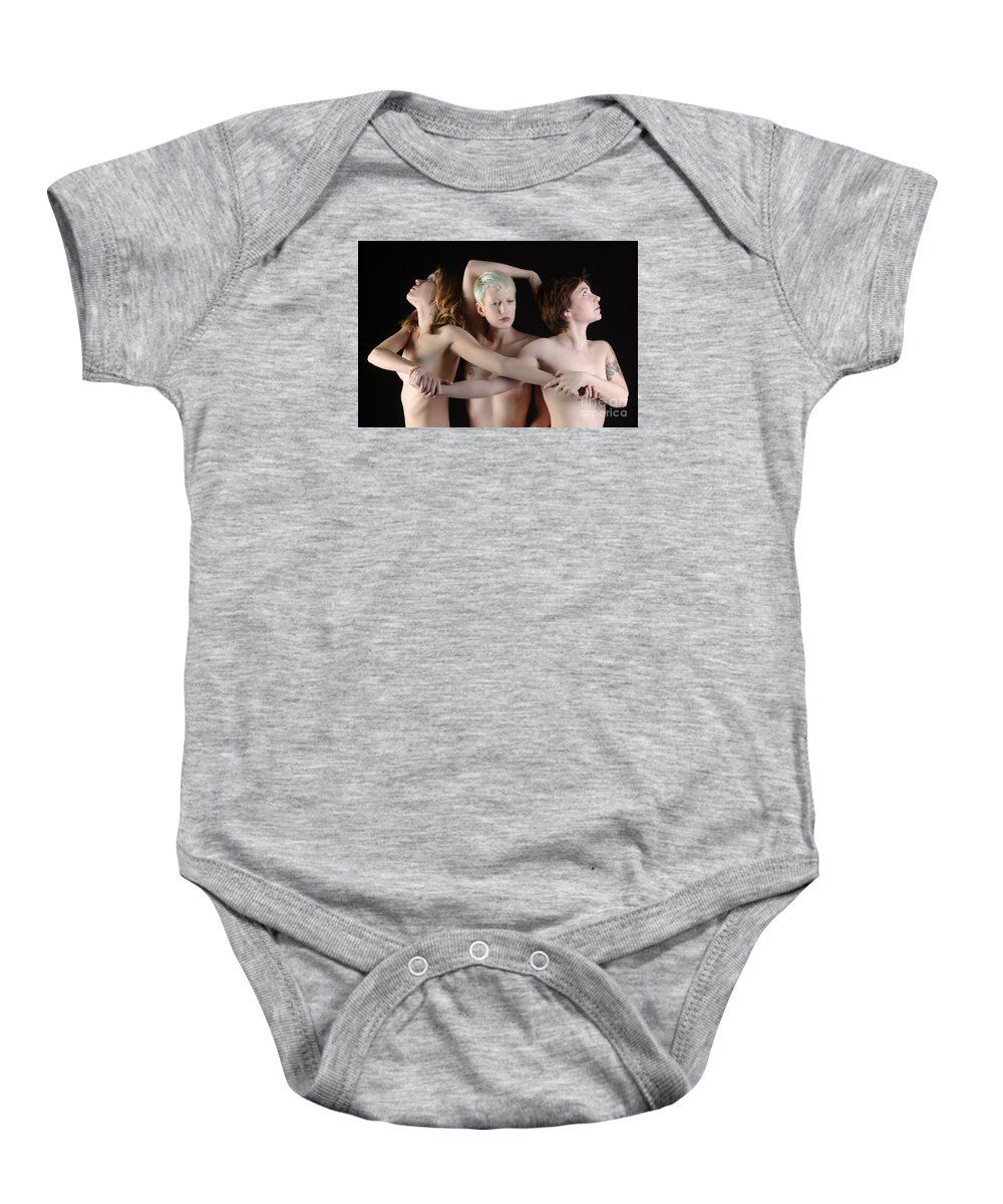Artistic Photographs Baby Onesie featuring the photograph Exposing the heart by Robert WK Clark