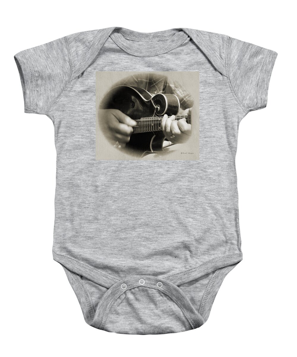 Fingers Baby Onesie featuring the photograph Finger Pickin' Good 8 by Kae Cheatham