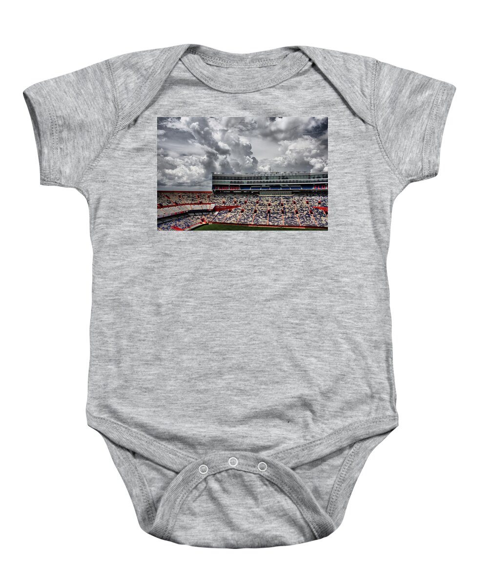 University Baby Onesie featuring the photograph Florida Field by Farol Tomson