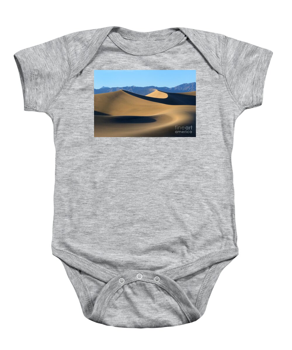 Sand Dunes Baby Onesie featuring the photograph Follow the Curves by Michael Dawson