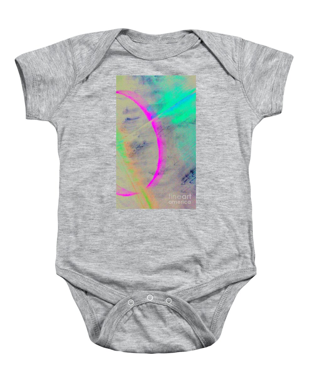 Fresh Air Baby Onesie featuring the painting Fresh Air by Jacqueline McReynolds