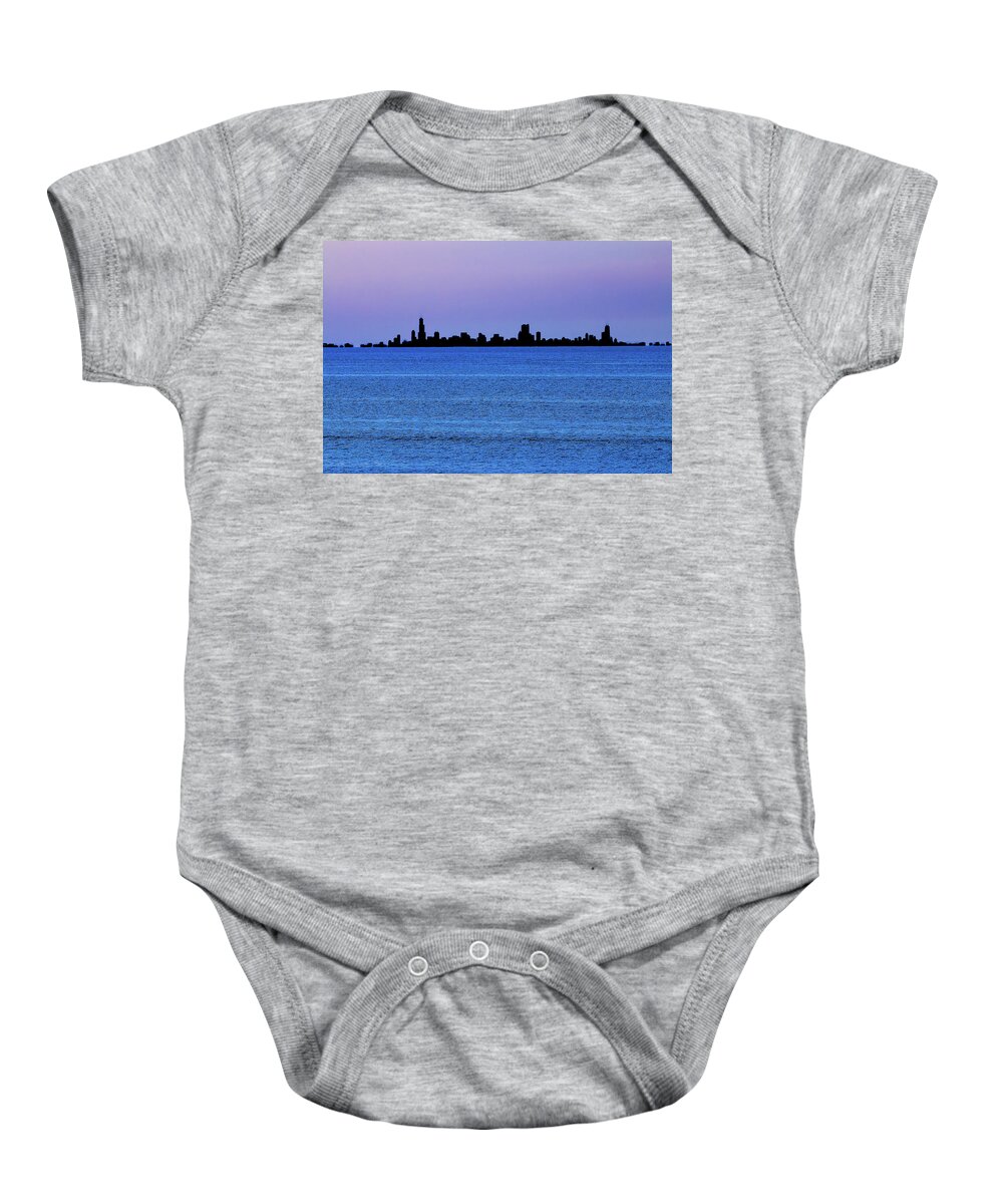  Baby Onesie featuring the photograph From a Distance by Tony HUTSON