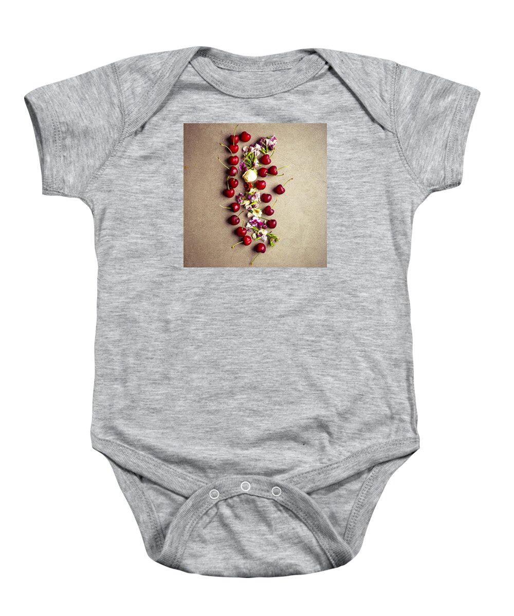 Fruit Baby Onesie featuring the photograph Fruit Art by Nicole English