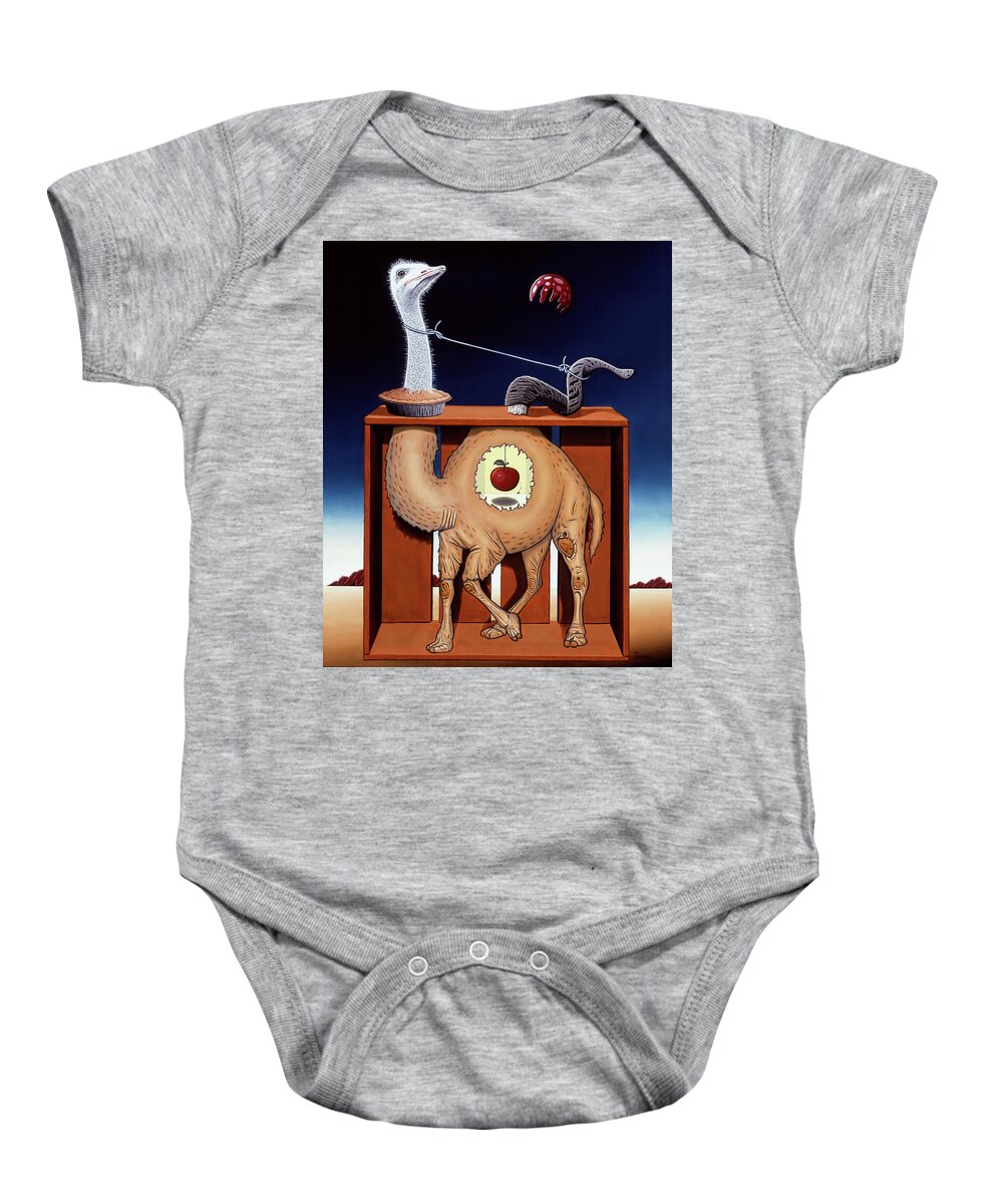  Baby Onesie featuring the painting Georgia's Song by Paxton Mobley