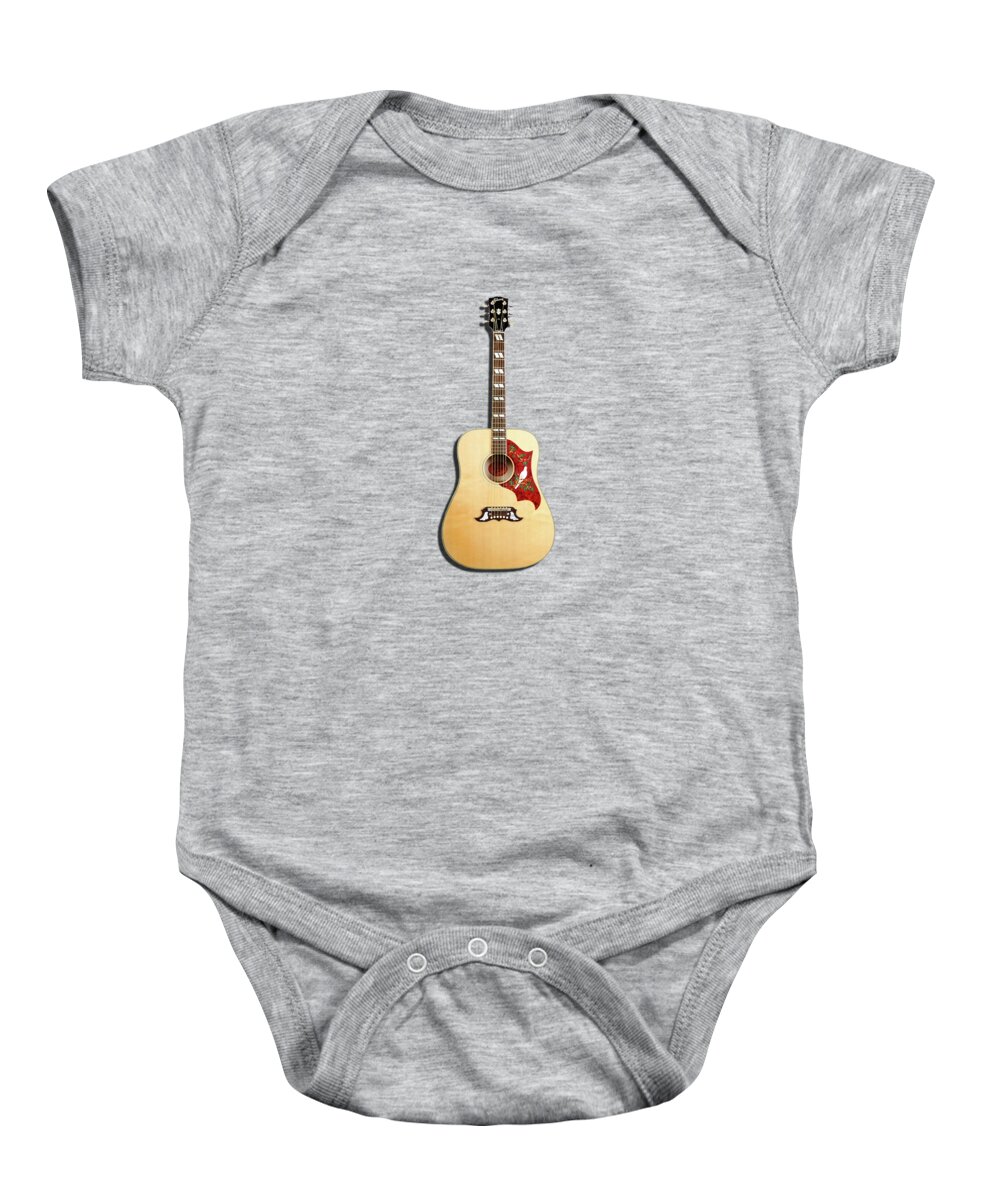 Gibson Dove Baby Onesie featuring the photograph Gibson Dove 1960 by Mark Rogan