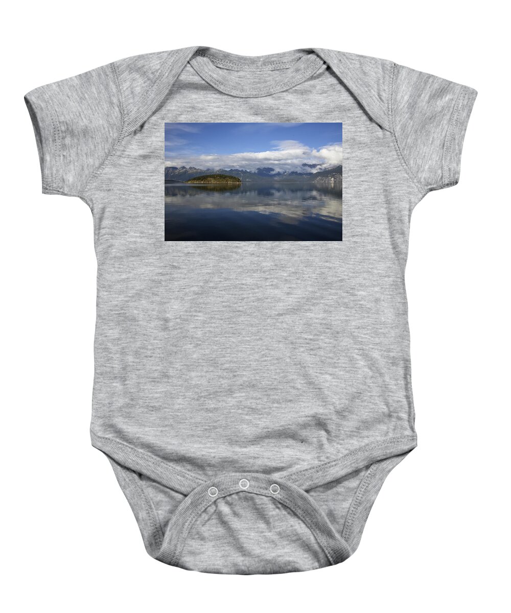 Alaska Baby Onesie featuring the photograph Glacier Bay 9 by Richard J Cassato