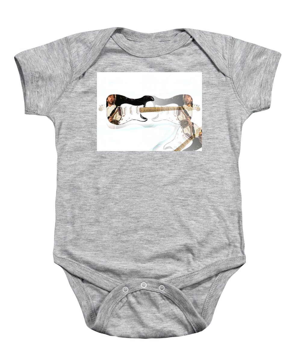 #abstracts #acrylic #artgallery # #artist #artnews # #artwork # #callforart #callforentries #colour #creative # #paint #painting #paintings #photograph #photography #photoshoot #photoshop #photoshopped Baby Onesie featuring the digital art Golden Axe Part 26 by The Lovelock experience