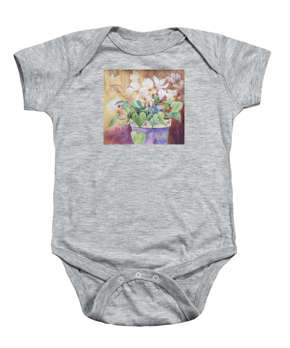 Giclee Baby Onesie featuring the painting Good Morning by Lisa Vincent