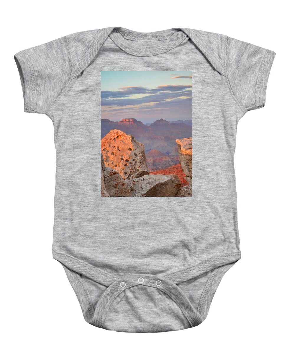Grand Canyon Baby Onesie featuring the photograph Grand Canyon by Maria Jansson