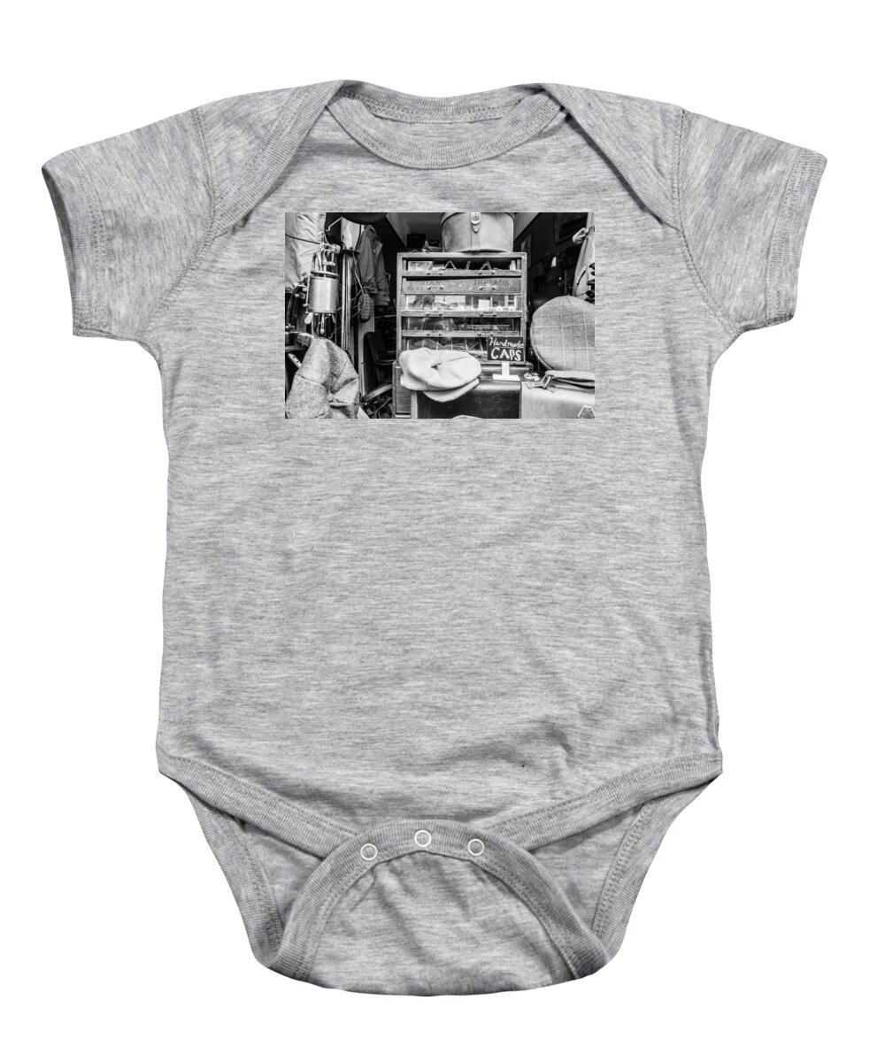 Boston Baby Onesie featuring the photograph Handmade Caps by SR Green