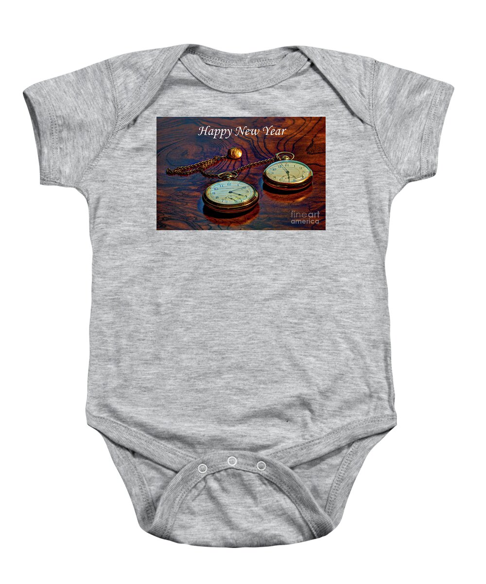 Pocket Baby Onesie featuring the photograph Happy New Year by Dale Powell