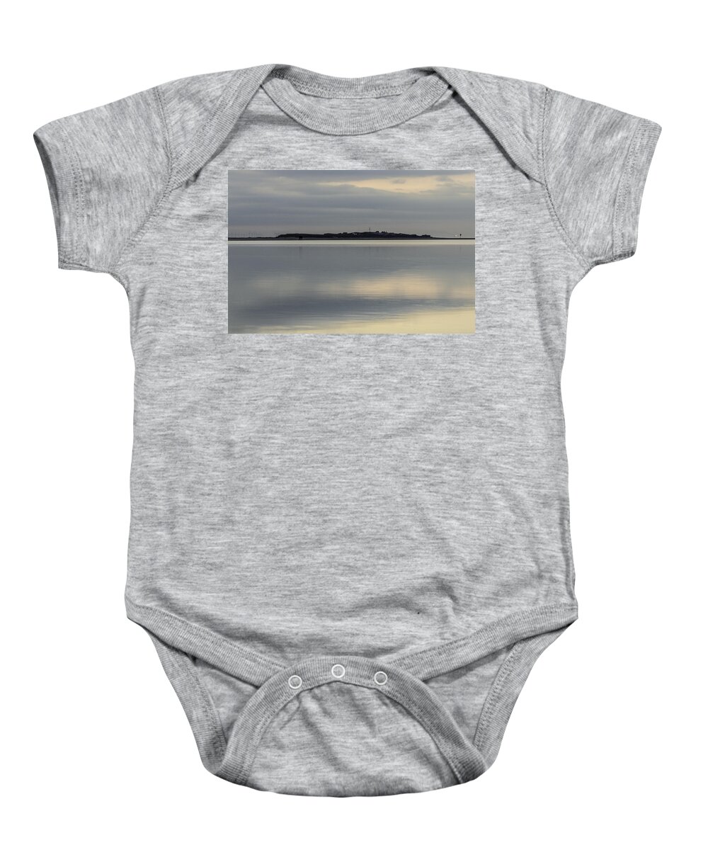 Beautiful Baby Onesie featuring the photograph Hilbre Island by Spikey Mouse Photography