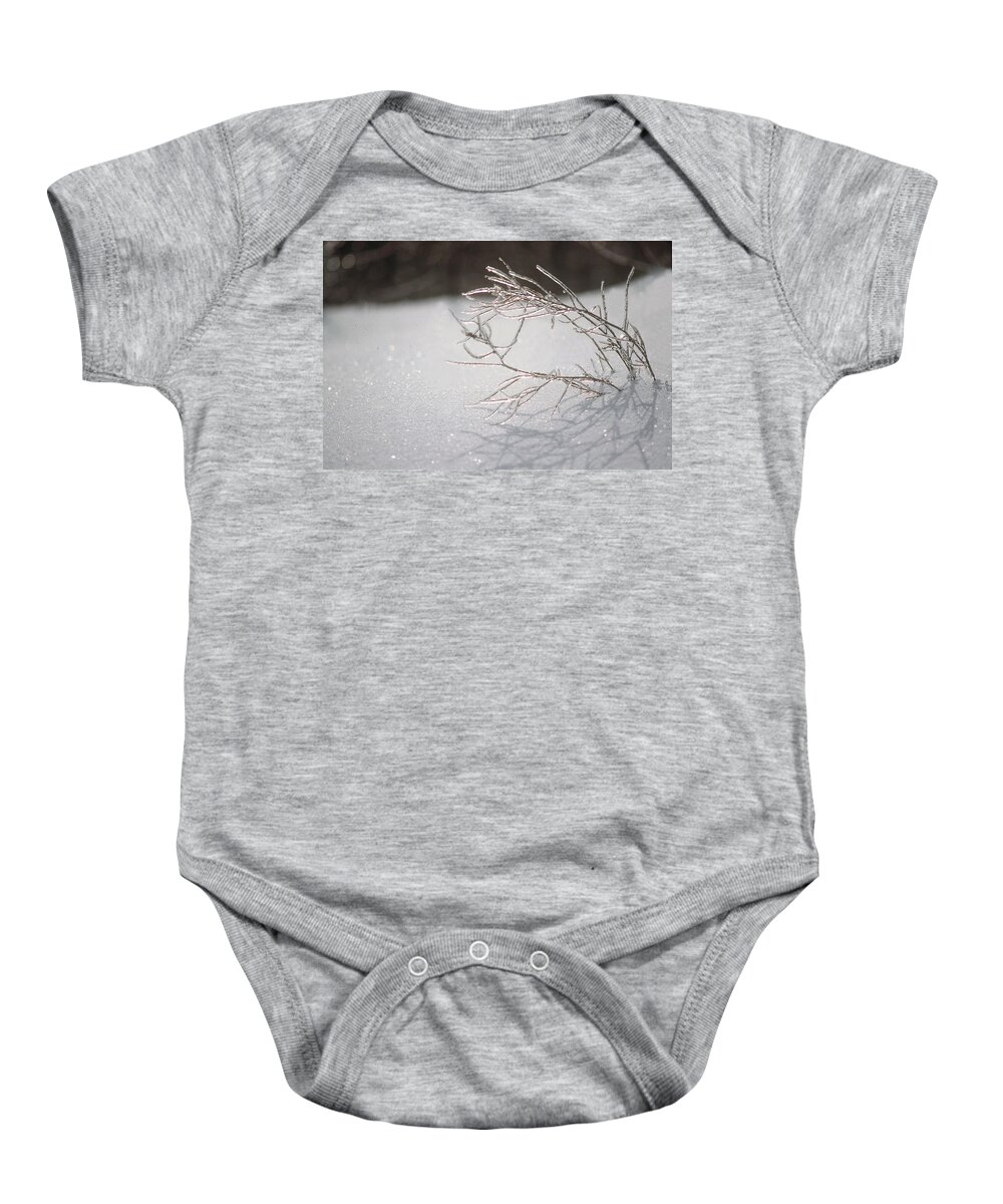 Ice Baby Onesie featuring the photograph Iced by DArcy Evans