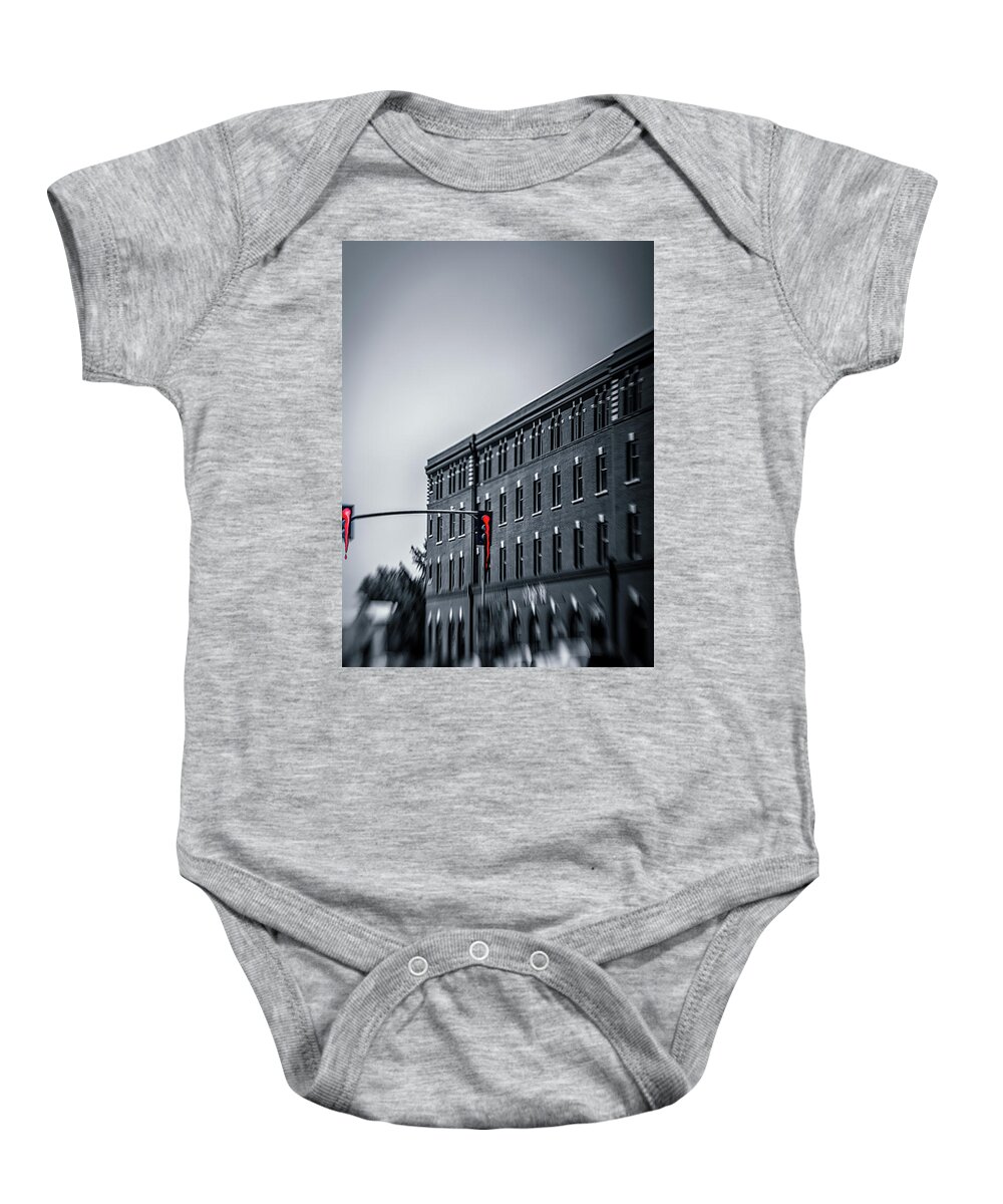 1509 Baby Onesie featuring the photograph I'm Melting by Marnie Patchett