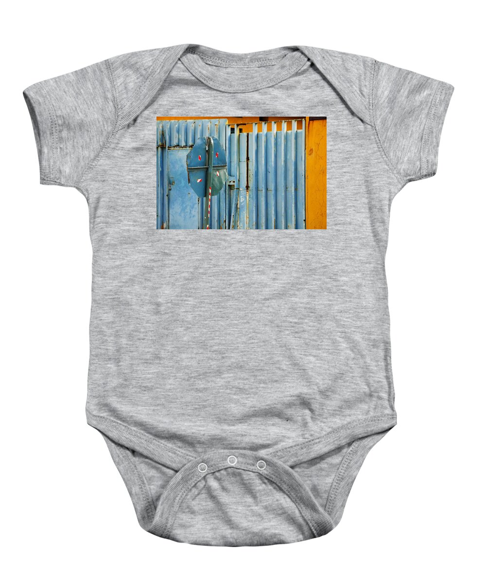 Abstact Baby Onesie featuring the photograph In The Name of Love by Skip Hunt