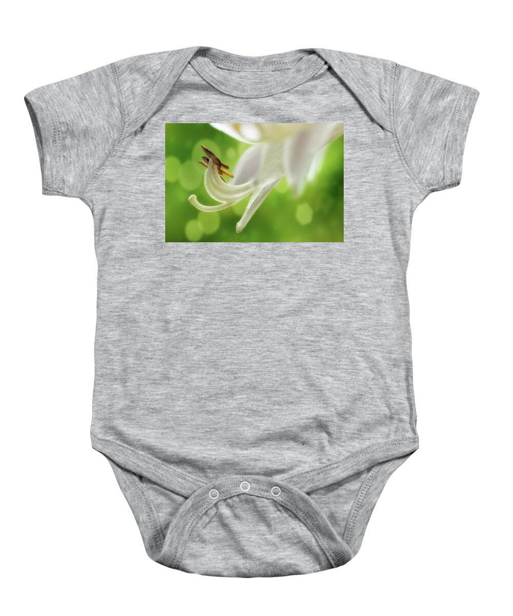 Hosta Baby Onesie featuring the photograph It's Summer Time by Mike Eingle