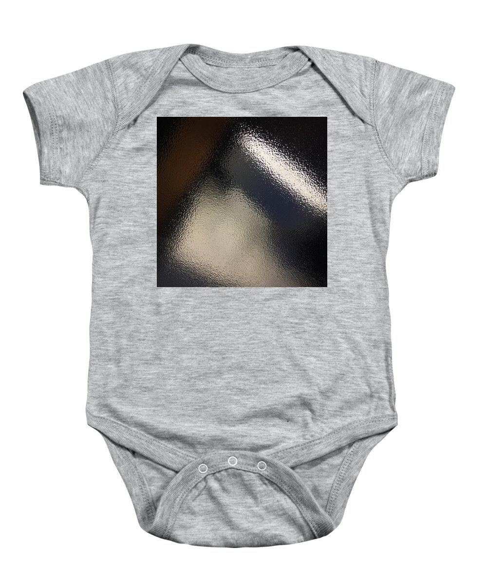 Abstract Baby Onesie featuring the photograph Joao Paulo II Airport by Matt Cegelis