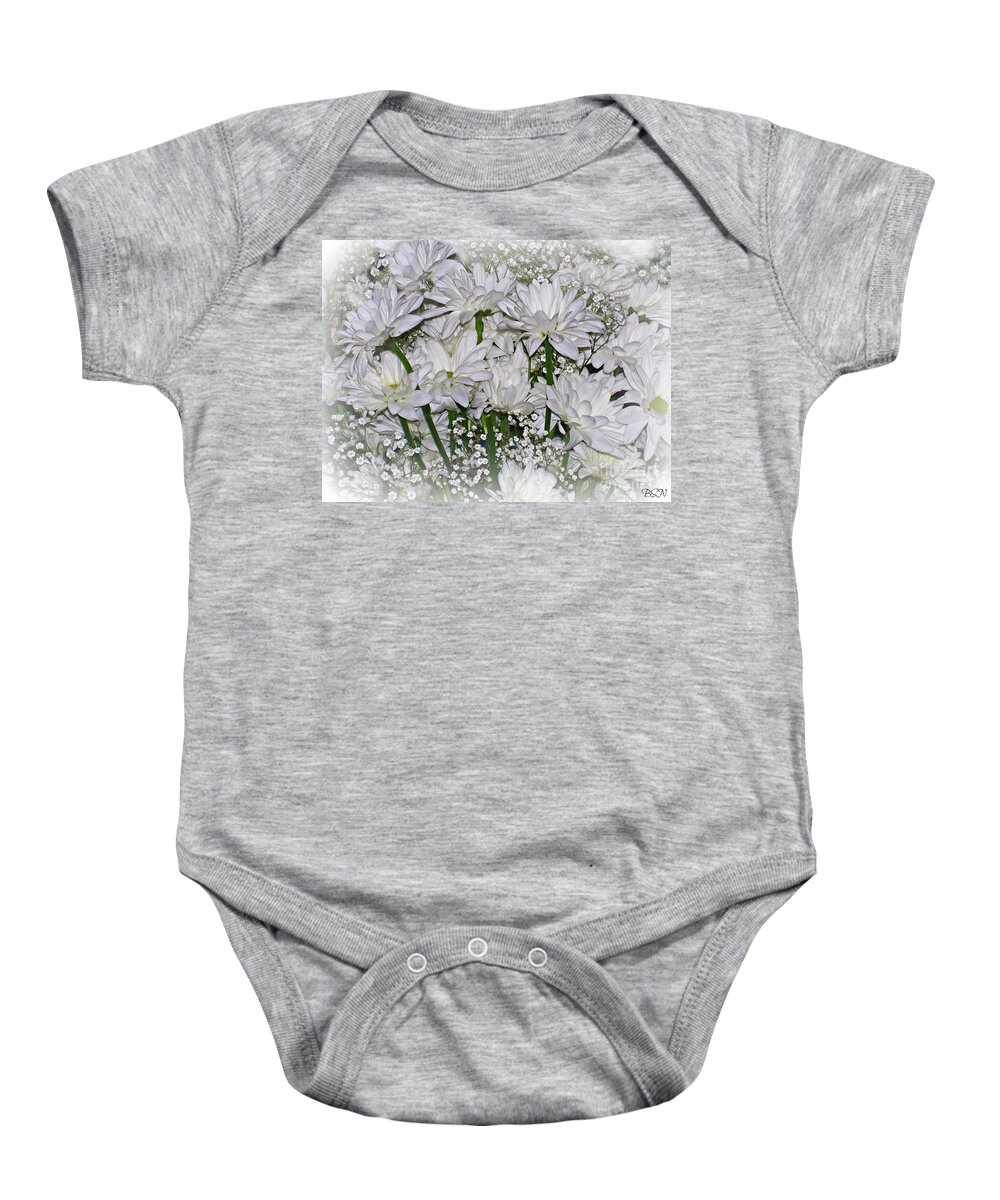 Flowers Baby Onesie featuring the photograph Johanna  by Barbara S Nickerson