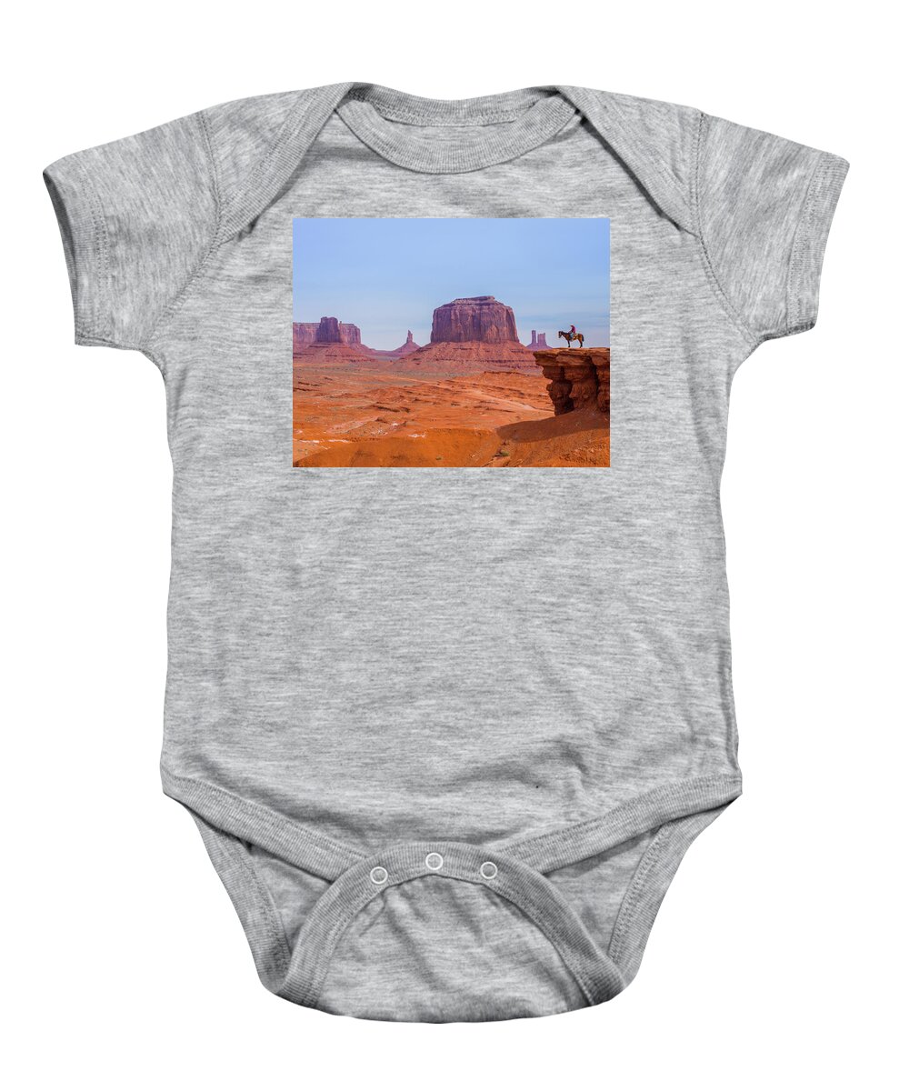 John Ford Baby Onesie featuring the photograph John Ford Point by Joe Kopp