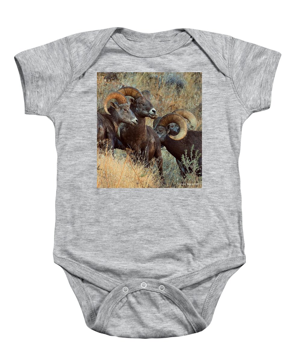 Landscape Baby Onesie featuring the photograph Keep an eye on him... by Steve Warnstaff