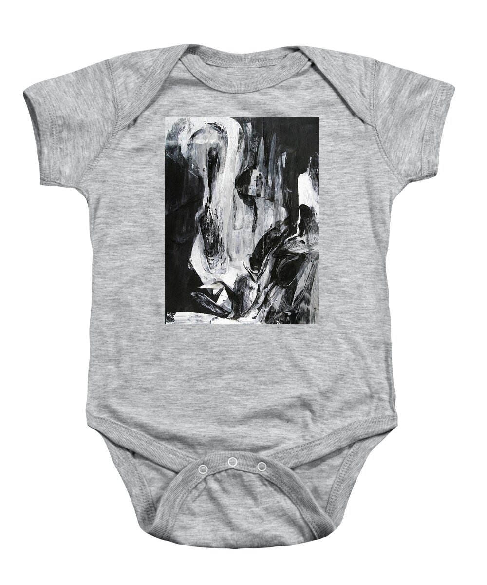 Last Baby Onesie featuring the painting Last to Follow by Jeff Klena