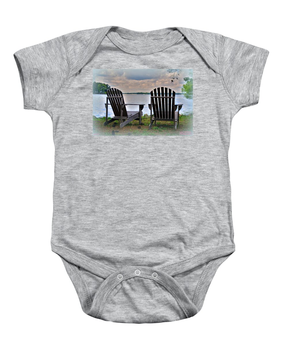 Lake Murray Sc Baby Onesie featuring the photograph Lazy Afternoon by Lisa Wooten