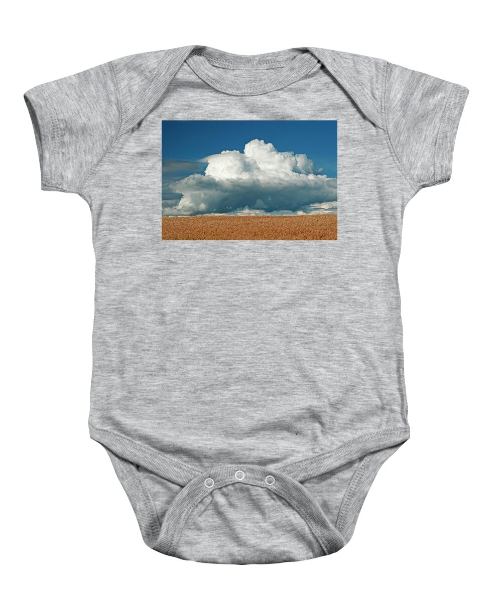 Outdoors Baby Onesie featuring the photograph Lenticular Thunderhead by Doug Davidson