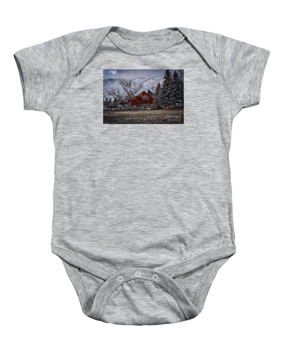 Let It Be Baby Onesie featuring the photograph Let It Be by Mitch Shindelbower