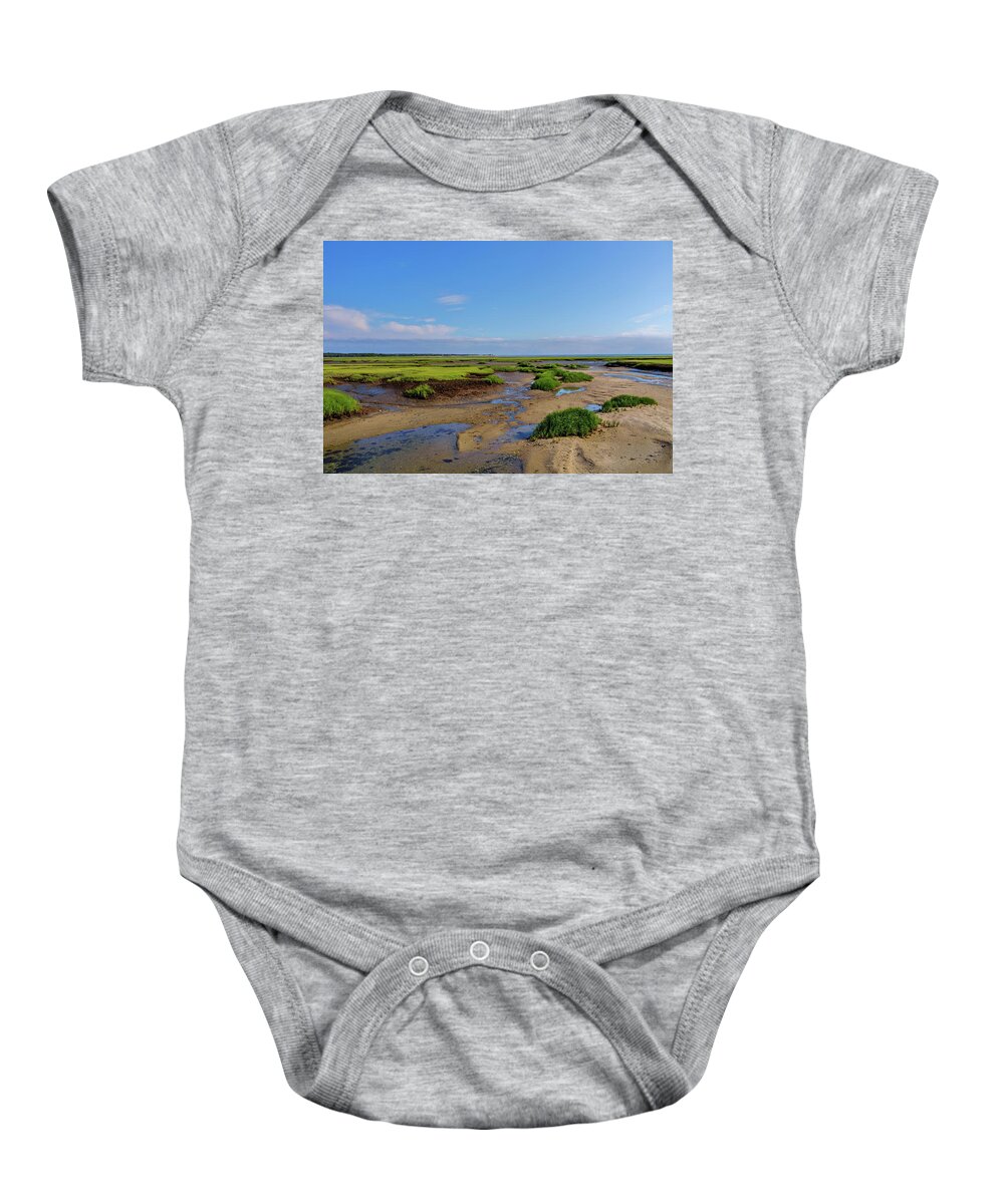 Lieutenant Island Baby Onesie featuring the photograph Lieutenant Island View by Marisa Geraghty Photography