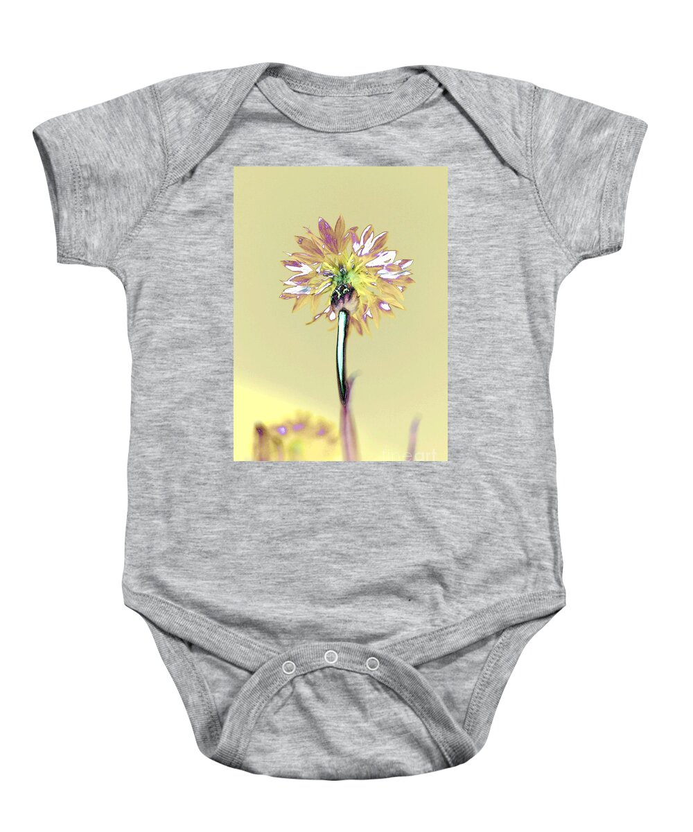 Flower Baby Onesie featuring the photograph Light and Lovely by Dani McEvoy