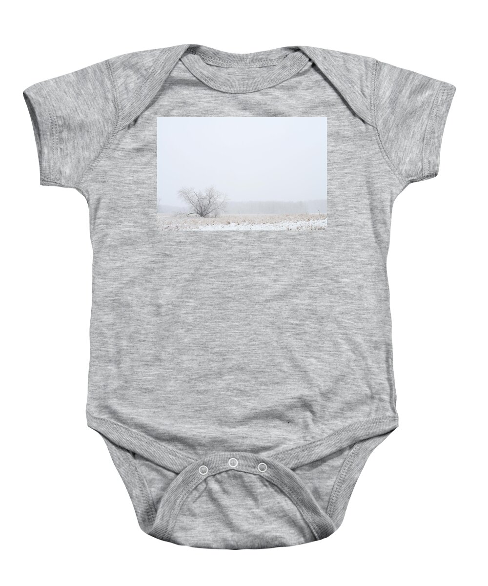 Winter Baby Onesie featuring the photograph Lonely by Monroe Payne